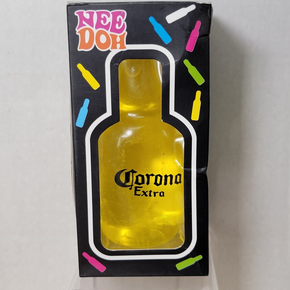 Nee Doh Corona Extra Beer Bottle Shaped Squishy - NEW